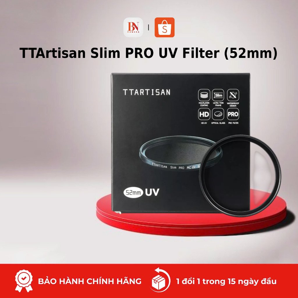 TTArtisan Slim PRO UV Filter (52mm)