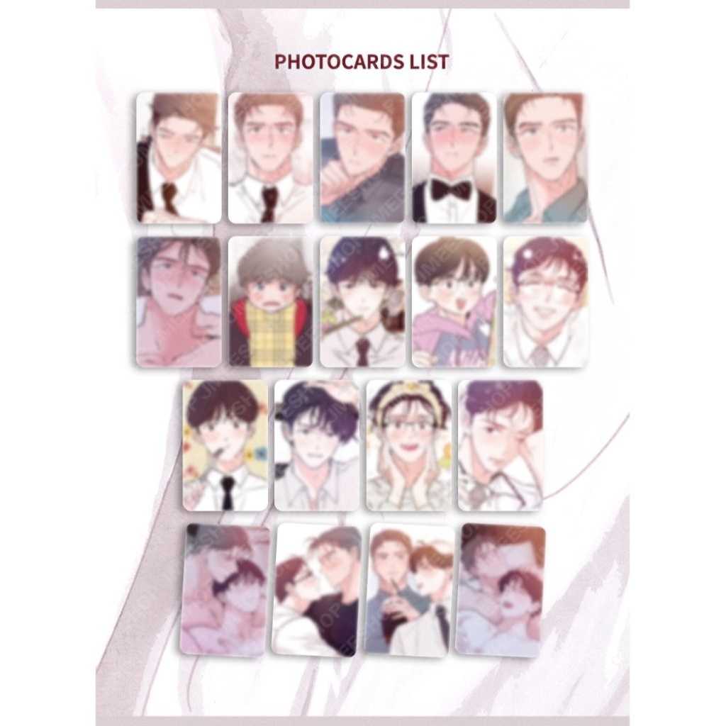 (SẴN) [OFFICIAL] CARD PACK <PUNCH DRUNK LOVE> (펀치 드렁크 러브)