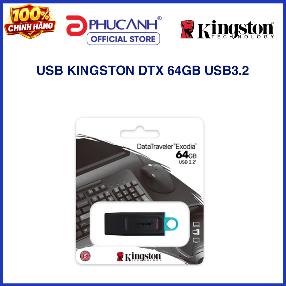 USB Kingston DTX 64Gb USB3.2