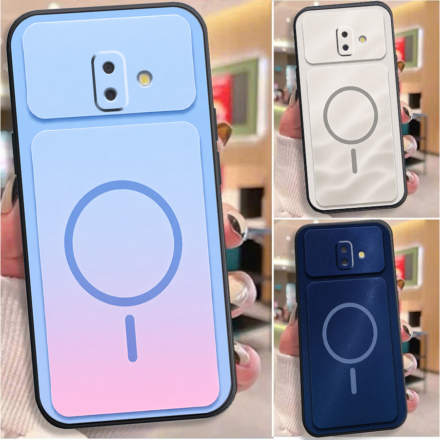 Ốp Lưng điện thoại Samsung J6 / J6 PLUS / J6+ Ốp Lưng In Hình Minimal Gradient Cao Cấp