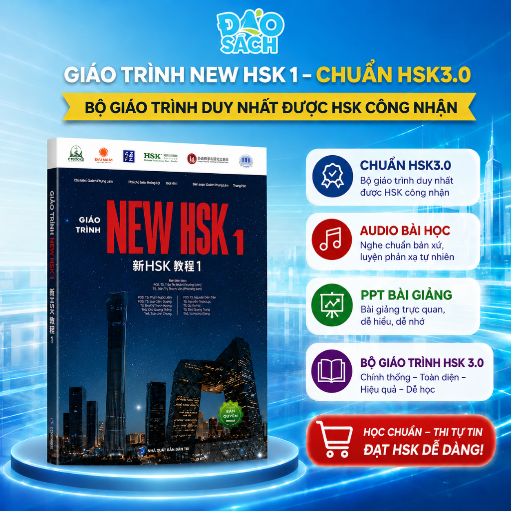 Sách Giáo Trình New HSK 1
