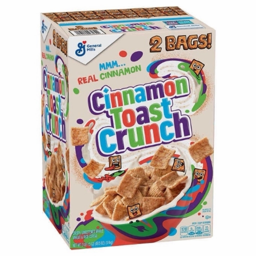 (U.S.A)Ngũ Cốc Nướng Cinnamon Toast Crunch - Hộp 2 gói 1kg4