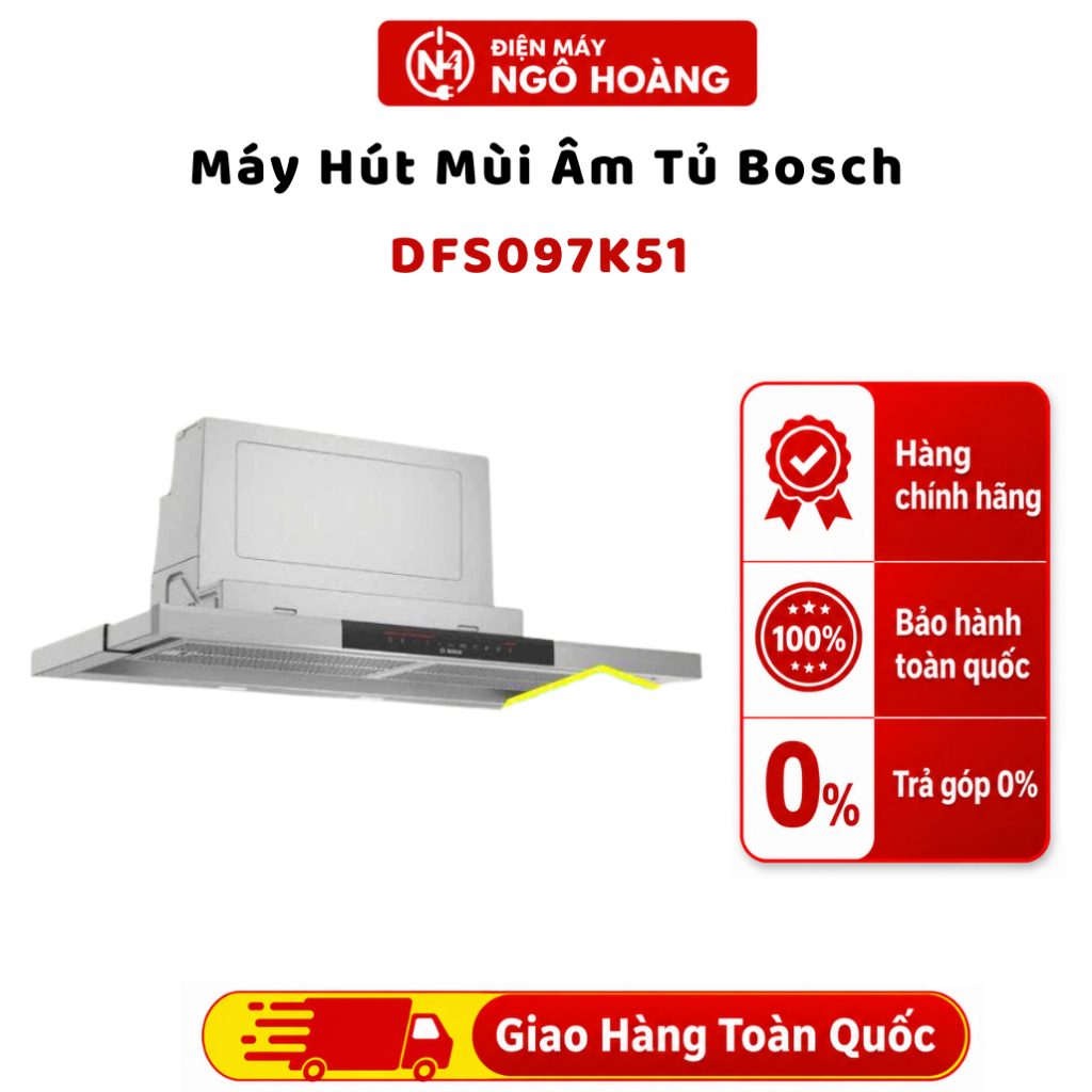DFS097K51 - Máy Hút Mùi Âm Tủ Bosch DFS097K51 Serie 8, máy khử mùi bếp, hút khói khử mùi - Chính Hãn