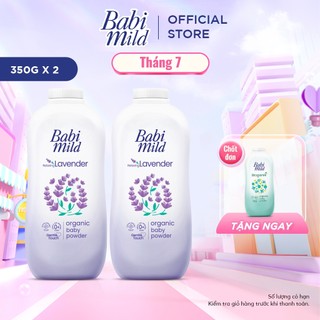 Combo 2 Phấn thơm Babi Mild 350Gx2