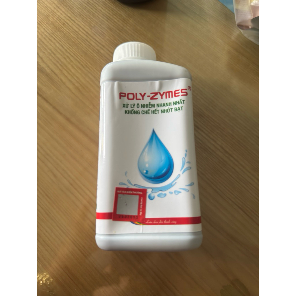 XẢ CẬN DATE 9/9/2026 POLY-ZYMES [500ML] - Xử lý ô nhiễm nhanh nhất khống chế nhớt bạt