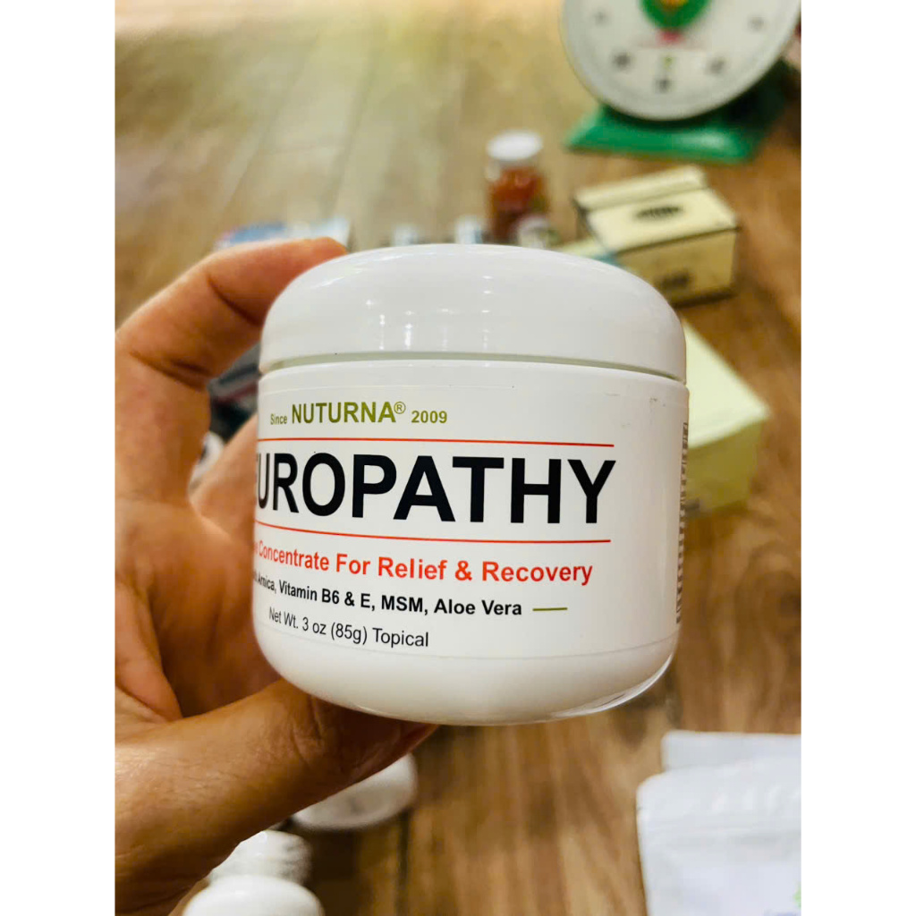Kem dưỡng ẩm cơ thể,Vitamin B6 và Vitamin E phục hồi và bảo vệ da,Nu.turna Neuropathy 85g