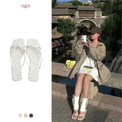 Dép OLV Strappy Flat Sandals nhiều màu phù hợp đi làm đi chơi