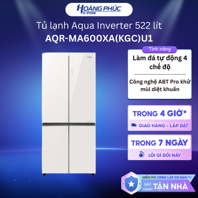 AQR-MA600XA(KGC)U1 - Tủ lạnh Aqua Inverter 522 lít Multi Door AQR-MA600XA(KGC)U1 {Ship HCM 0Đ}
