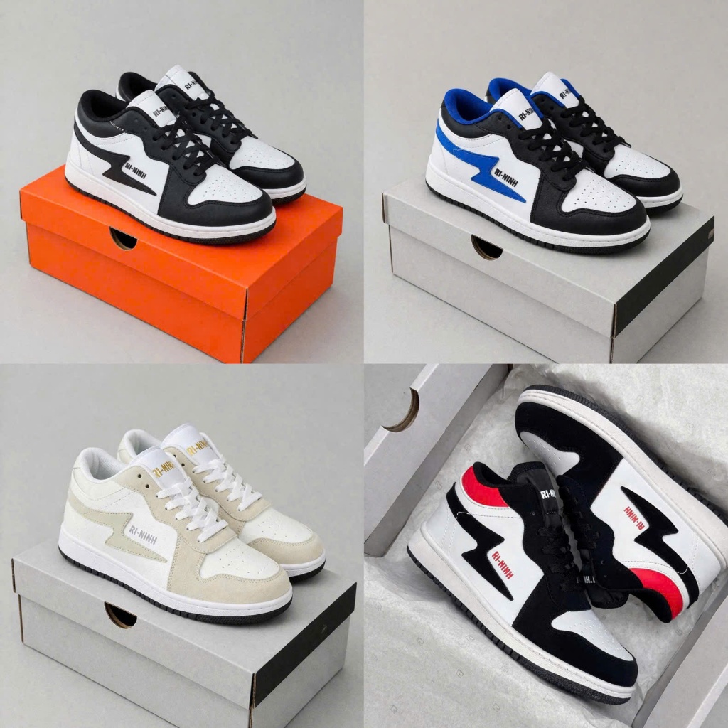 Giày Thể Thao SE Rắn Tím, Giày Sneaker Cổ Thấp Thời Trang Phong Cách Full size nam nữ (Tăng 1sz).