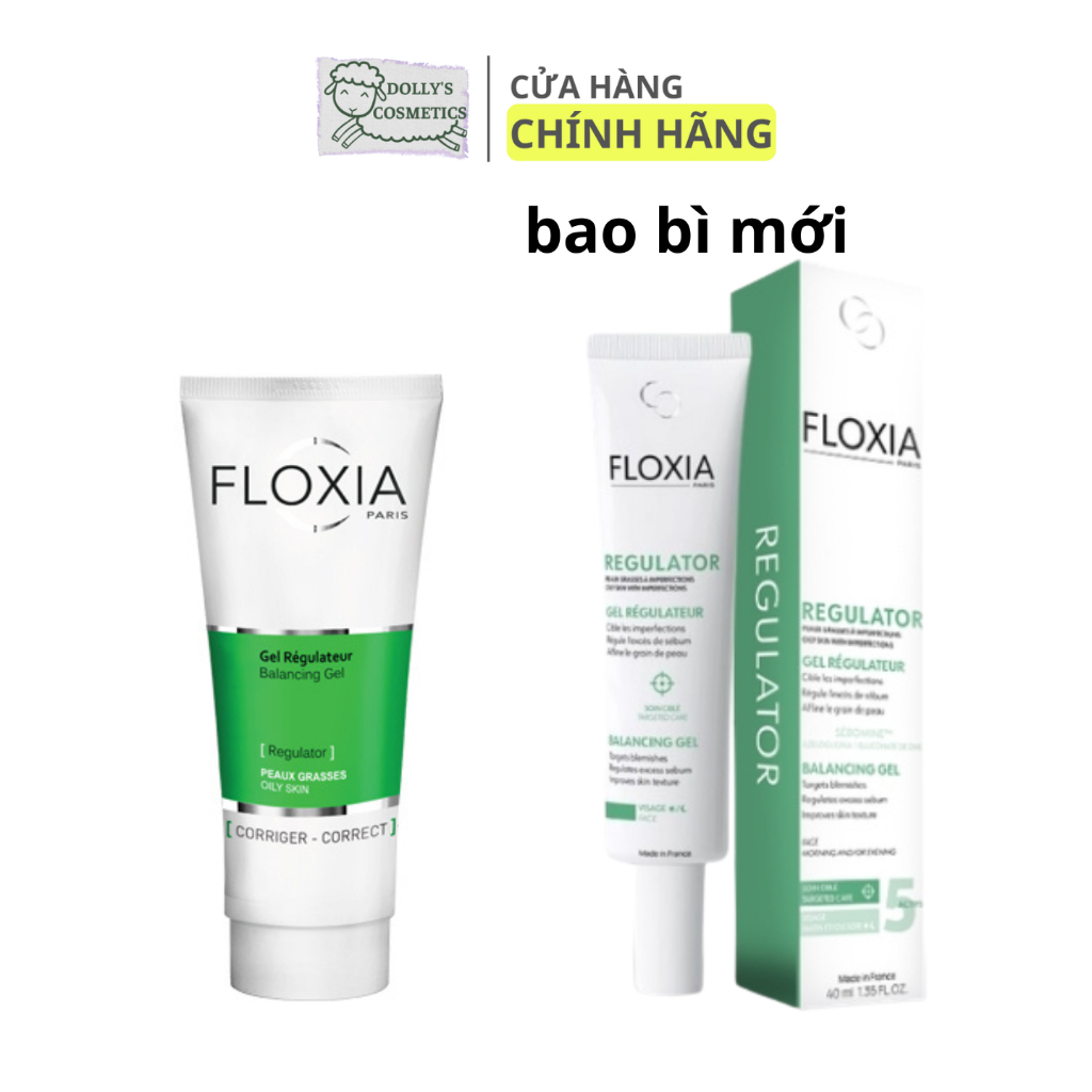 Gel Dưỡng Cân Bằng Da Giúp Kiểm Soát Nhờn Và Ngừa Mụn Floxia Balancing Regulator Xuất Xứ Pháp