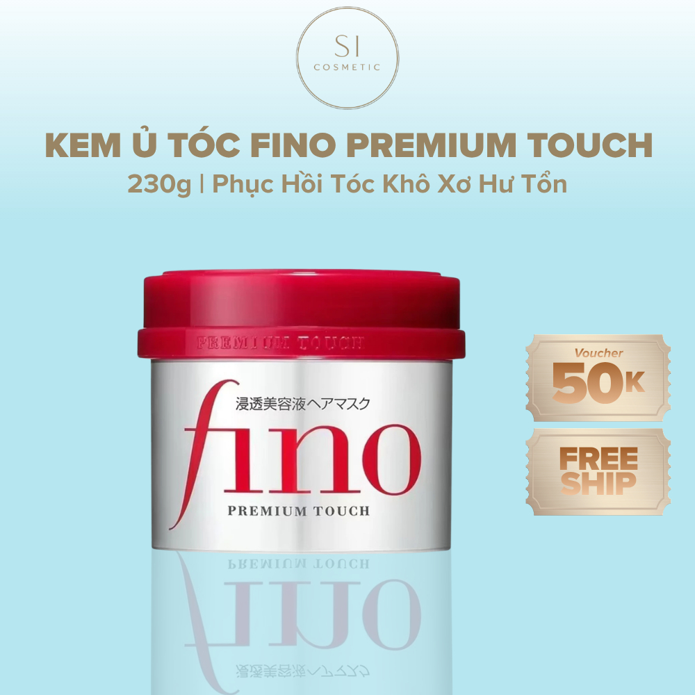 Ủ Tóc Shiseido Fino Premium Touch Hair Mask 230g Nhật Bản Dưỡng Tóc Mềm Mượt  Ủ tóc Shiseido Fino Pr