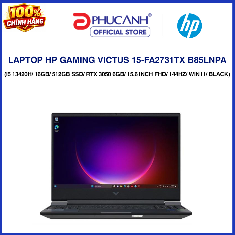 Laptop HP Gaming Victus 15-fa2731TX B85LNPA