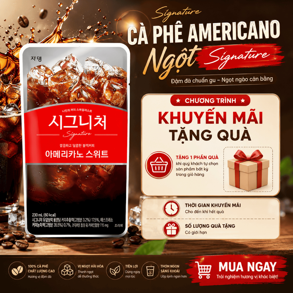 Cà Phê Americano Ngọt Signature