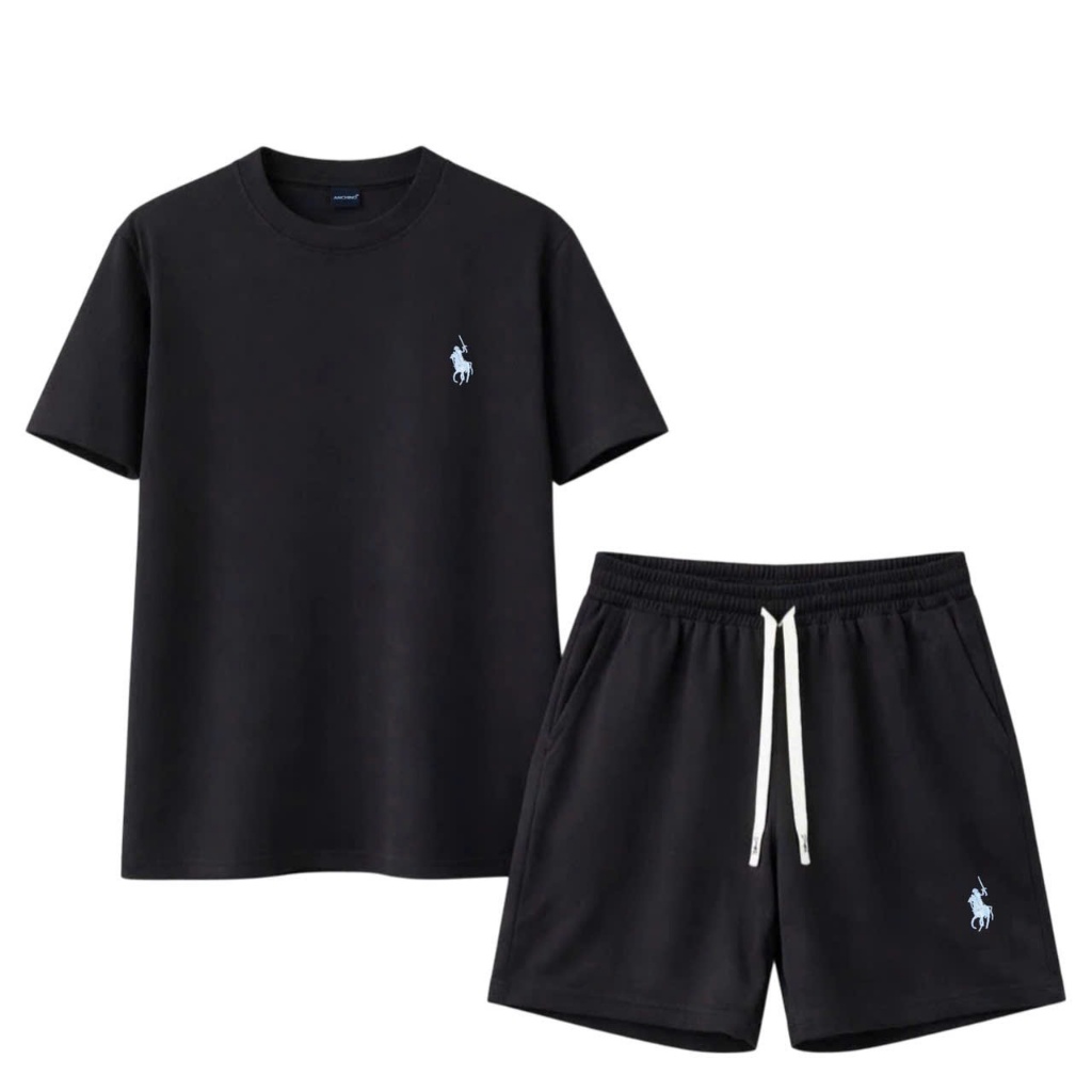 Bộ quần áo thể thao nam nữ ANGEL logo thêu Ngựa ,chất vải tổ ong thoáng mát…