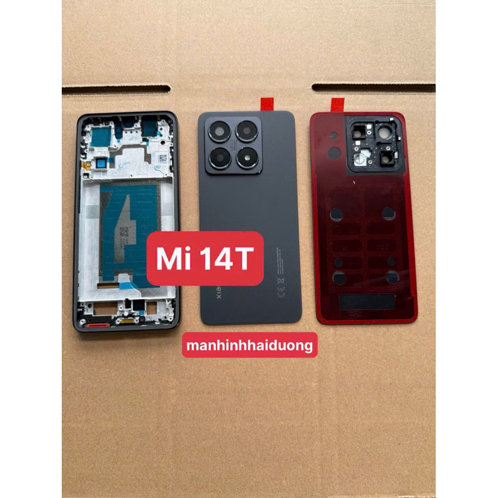Bộ vỏ Mi 14T / Mi 14T Pro zin