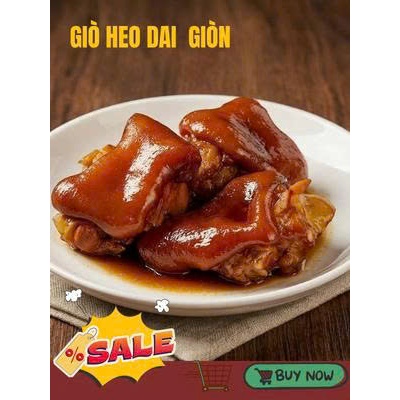 Giò Heo Tê Cay ALISHAN Snack Giò Heo Tê Cay, Dai Giòn Sần Sật, Thơm Ngon Chuẩn Vị