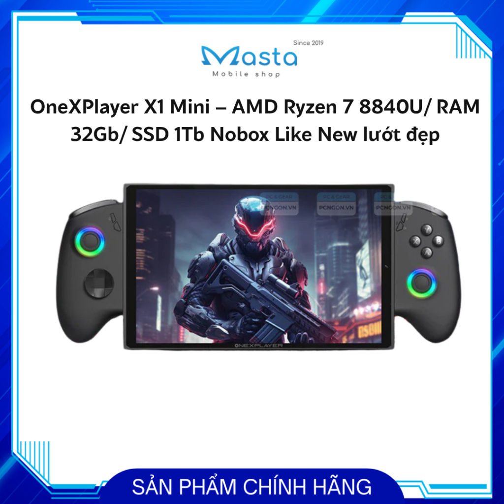 Máy Chơi Game OneXPlayer X1 Mini – AMD Ryzen 7 8840U/ RAM 32Gb/ SSD 1Tb Nobox Like New lướt đẹp