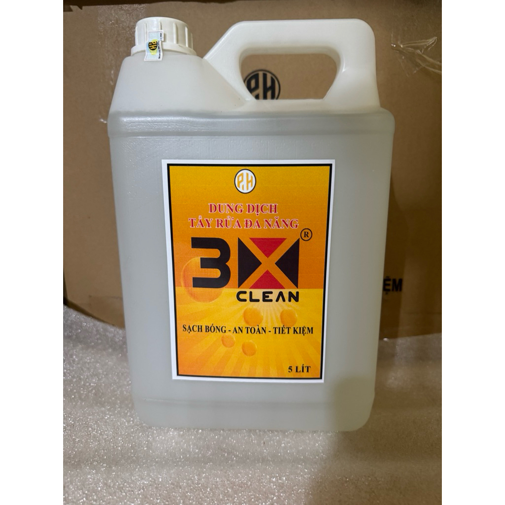 tẩy rửa đa năng 3X Clean - can 5lít ( mẫu mới)