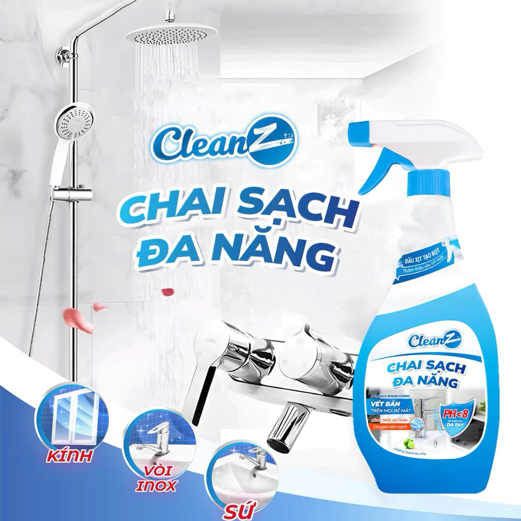Aikomi- Chai sạch đa năng CleanZ