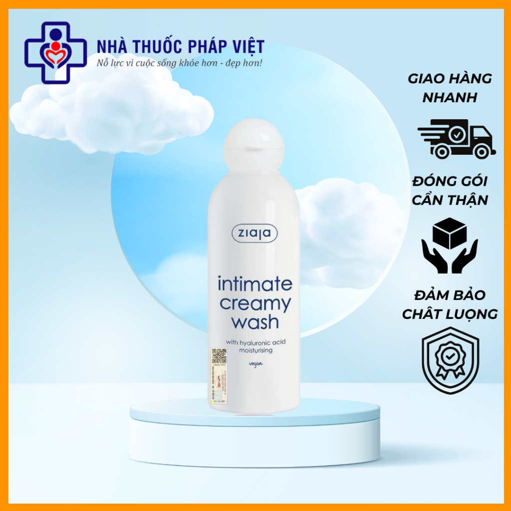 Dung dịch vệ sinh phụ nữ Ziaja Intimate Creamy Wash 200ml