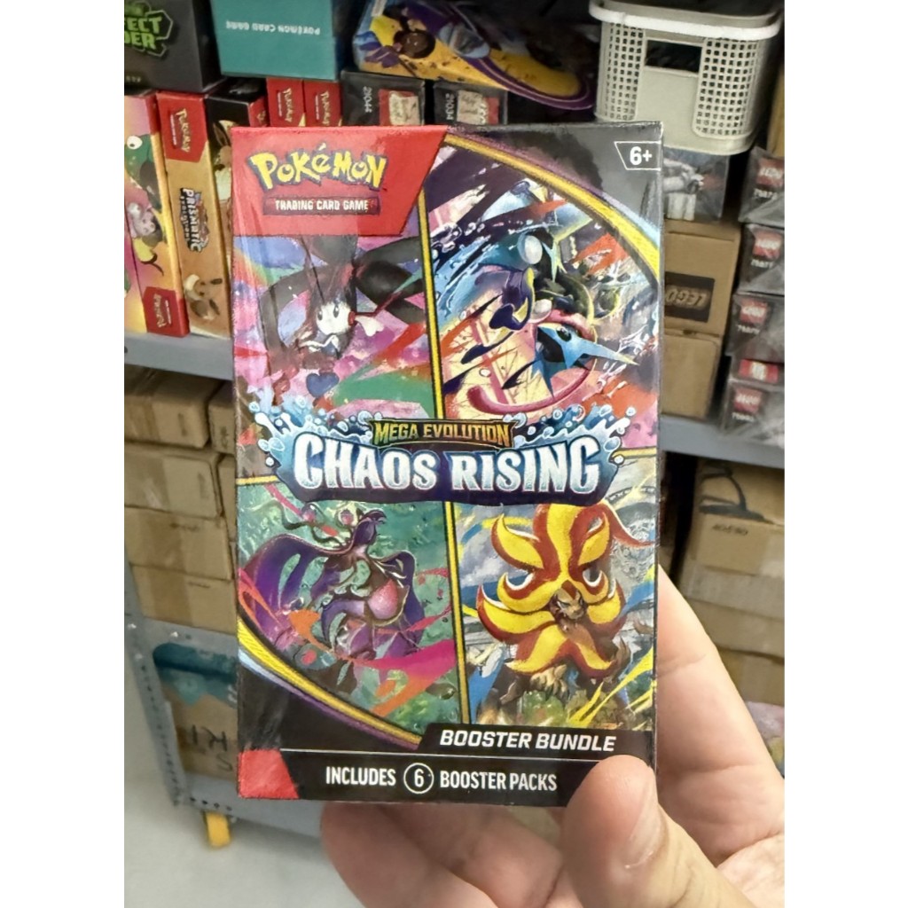 Pokemon TCG - Chaos Rising Booster Bundle - Hộp thẻ bài Pokemon Booster Bundle Chaos Rising [Chính h