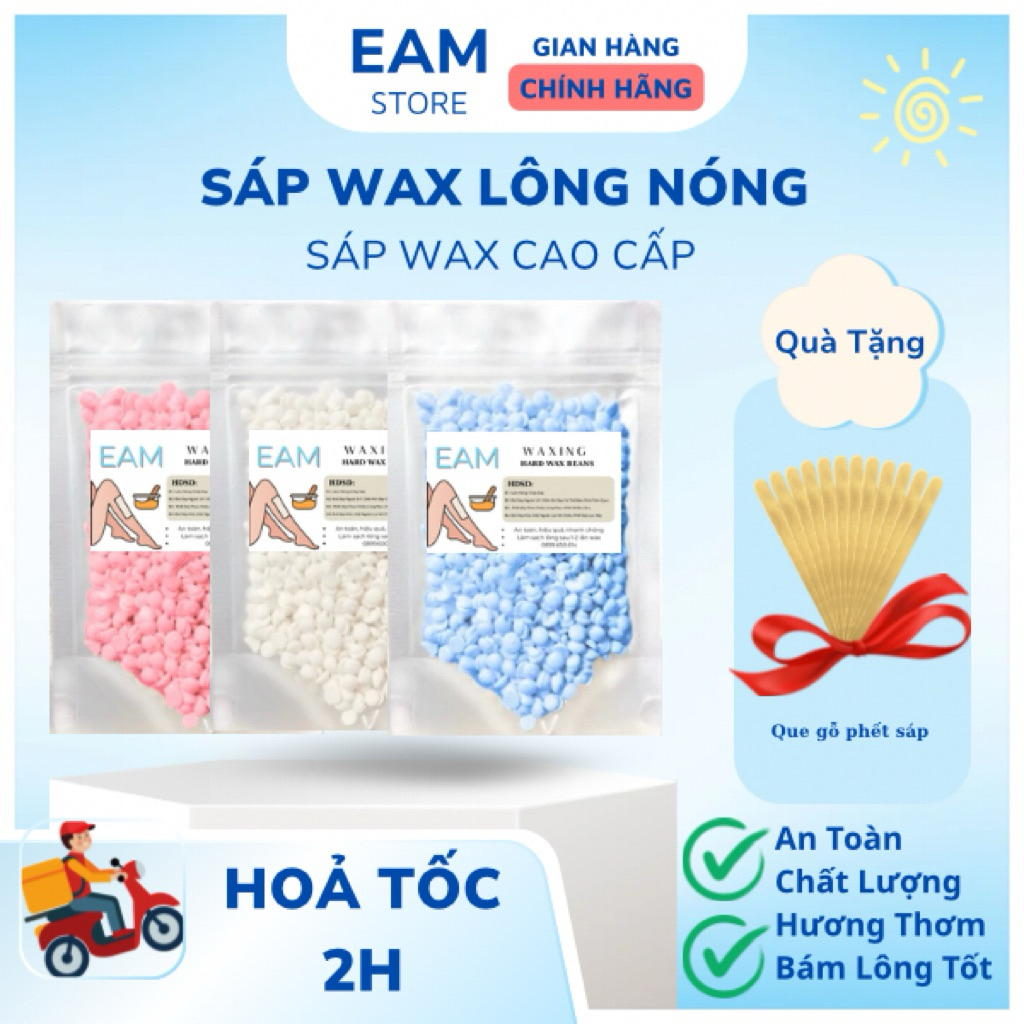 Sáp Wax Lông Nóng, Sáp Wax Lông Sữa Dừa, Sáp Wax Lông Cao Cấp Bám Lông Tốt, Sáp Wax Lông Nóng
