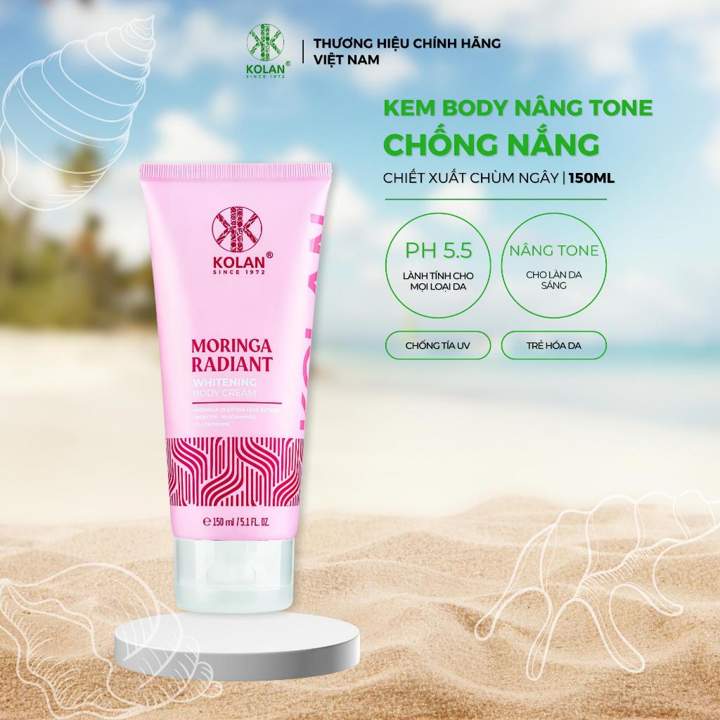 [Date 10/2027] Kem Body KOLAN 150ml, Dưỡng Trắng, Nâng Tone, Chống Nắng, Dưỡng Ẩm, Chống Lão Hóa