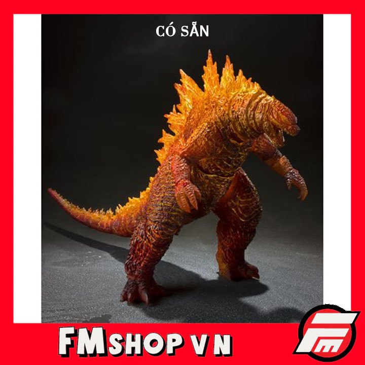 (NEW) MÔ HÌNH CÓ KHỚP SHM BURNING GODZILLA BL