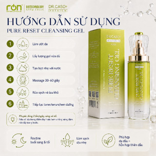 [HÀNG CÔNG TY] SỮA RỬA MẶT Ron Dr.Caso Cleansing Gel Ron
