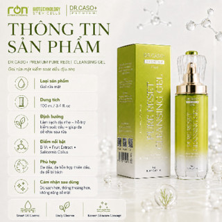 [HÀNG CÔNG TY] SỮA RỬA MẶT Ron Dr.Caso Cleansing Gel Ron