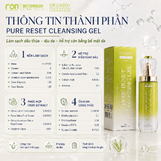[HÀNG CÔNG TY] SỮA RỬA MẶT Ron Dr.Caso Cleansing Gel Ron