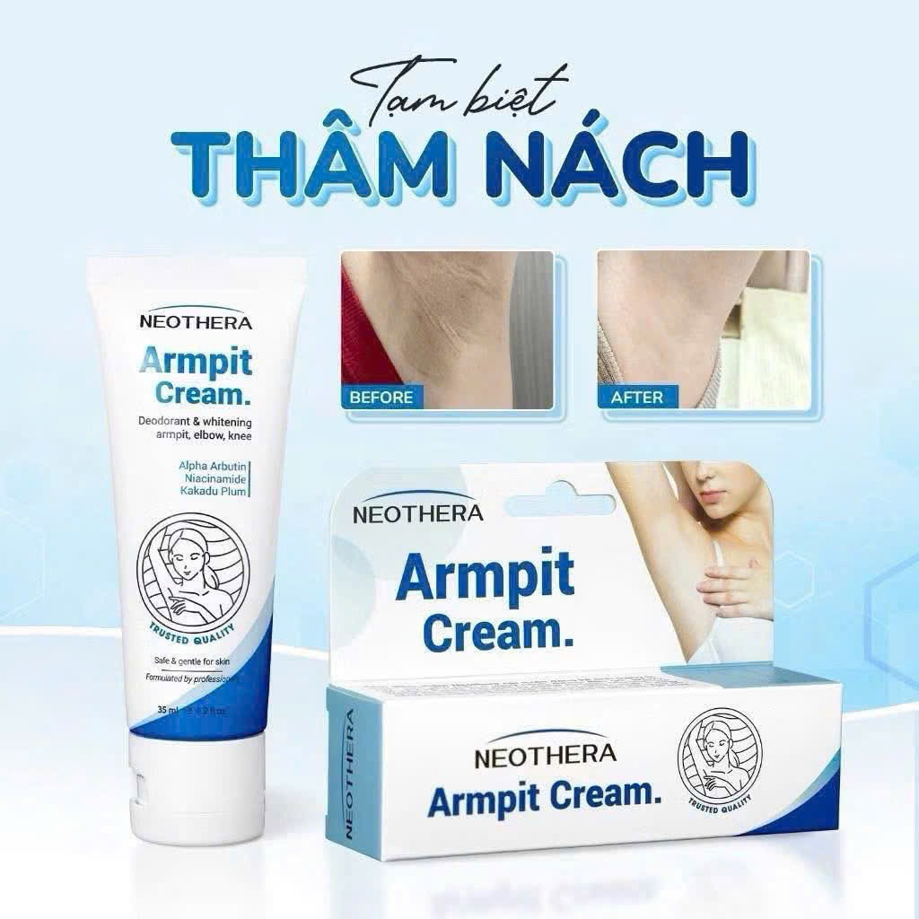 JKBIT- Neothera Kem Armpit cream 35ml hỗ trợ giảm thâm néc, đều màu da