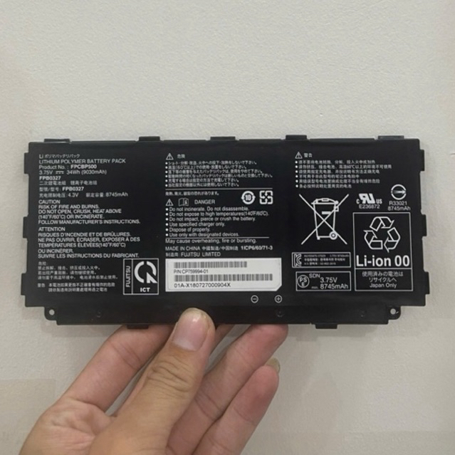 Pin zin bóc máy Fujitsu Q508, Q507, Q704