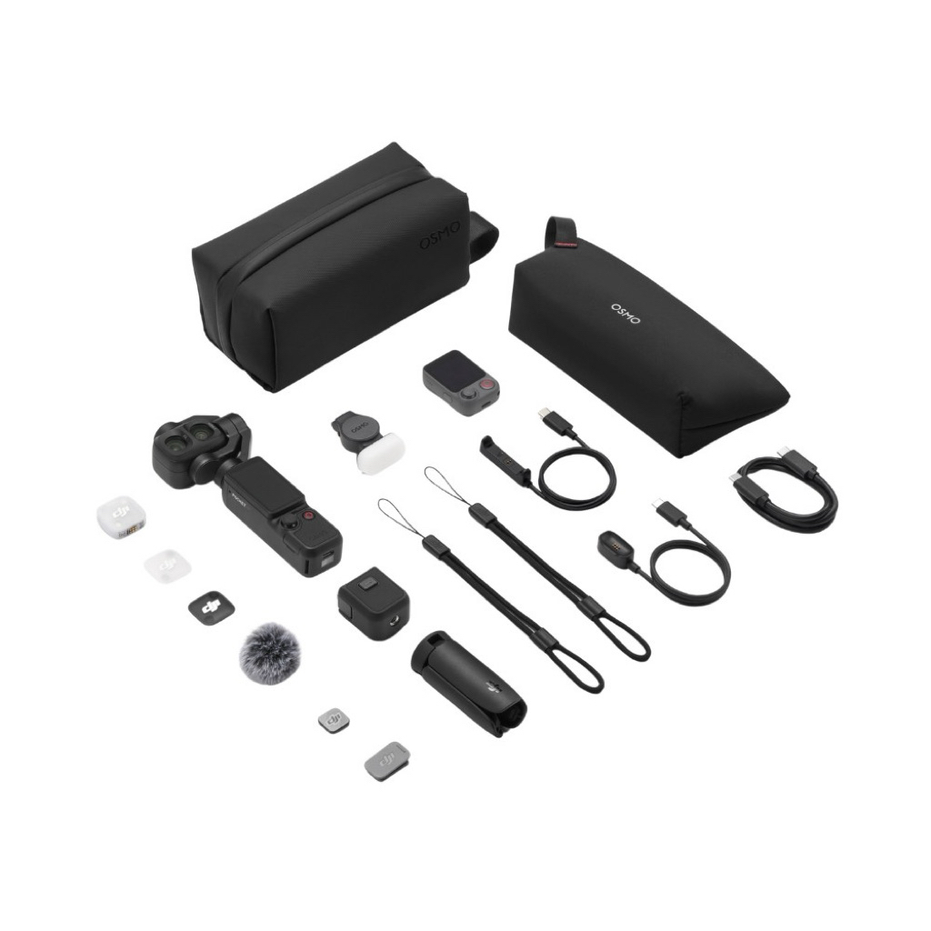 DJI Osmo Pocket 4P Vlog Combo - Camera Gimbal 4K | ActiveTrack 7.0 | CMOS 1 Inch | 107GB Bộ Nhớ Trong | Chính Hãng BH12T | BigBuy360 - bigbuy360.vn