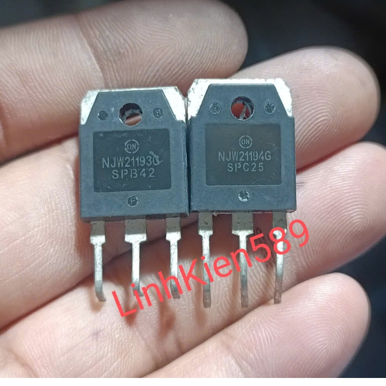 Cặp sò NJW21193G NJW21194G NJW21193 NJW21194 21193 21194 To-247 tháo máy