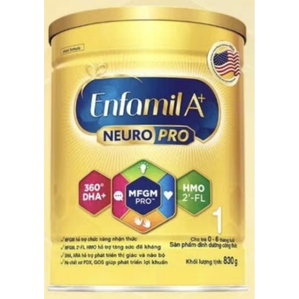 Sữa Enfamil  Neuro Pro A+1/830g