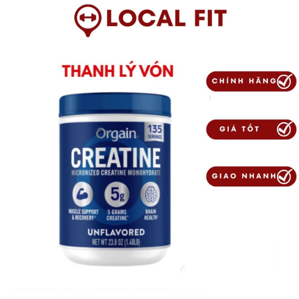 [Chính hãng] Bột Orgain Creatine Micronized Creatine Monohydrate (675g) tại  wheyhoaphuong