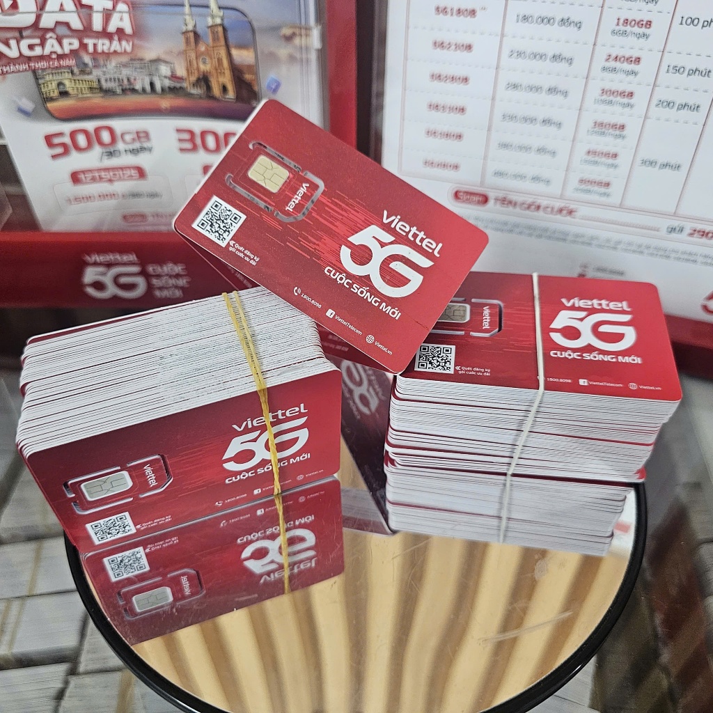 SIM Viettel SD125T 300GB/Tháng, Miễn Phí Tháng Đầu - ảnh 8