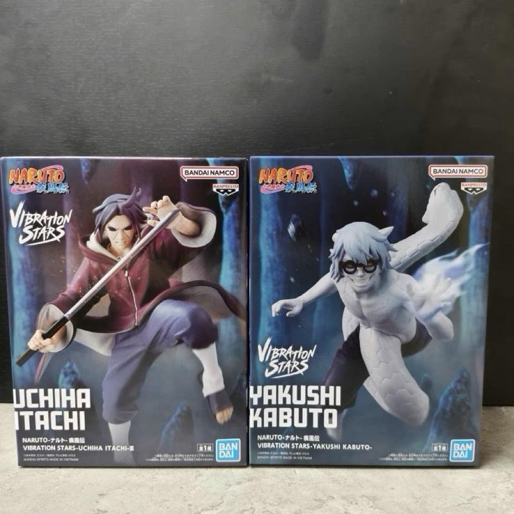 Mô Hình Itachi VS Kabuto-Vibrationstar- Mô Hình Naruto Chính Hãng