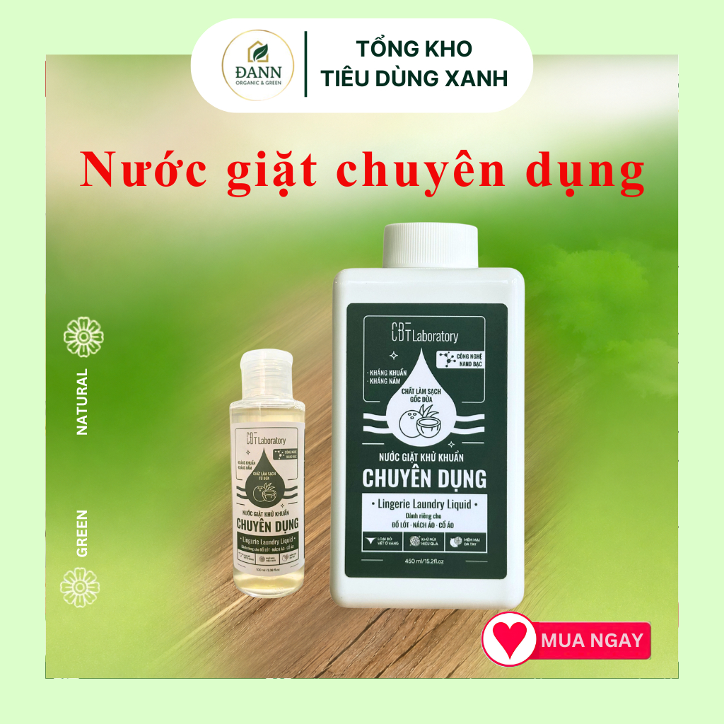 Nước Giặt Chuyên Dụng CBTLab - Lingerie Laundry Liquid