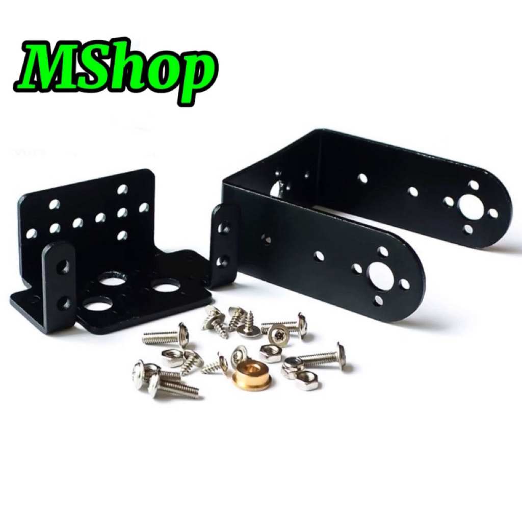 Khung Servo | Gá servo MG995/MG996 là từ nhựa ABS