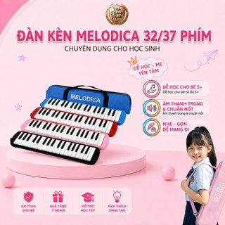 Đàn Melodica 32 Phím Cho Bé – Âm Chuẩn, Dễ Thổi – Tặng Túi + Ống Thổi Ngắn Dài – Nhạc Cụ Giáo Dục