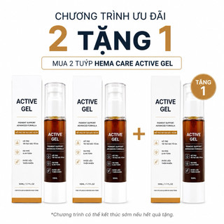 COMBO MUA 2 Tặng 1 HEMA CARE ACTIVE GEL