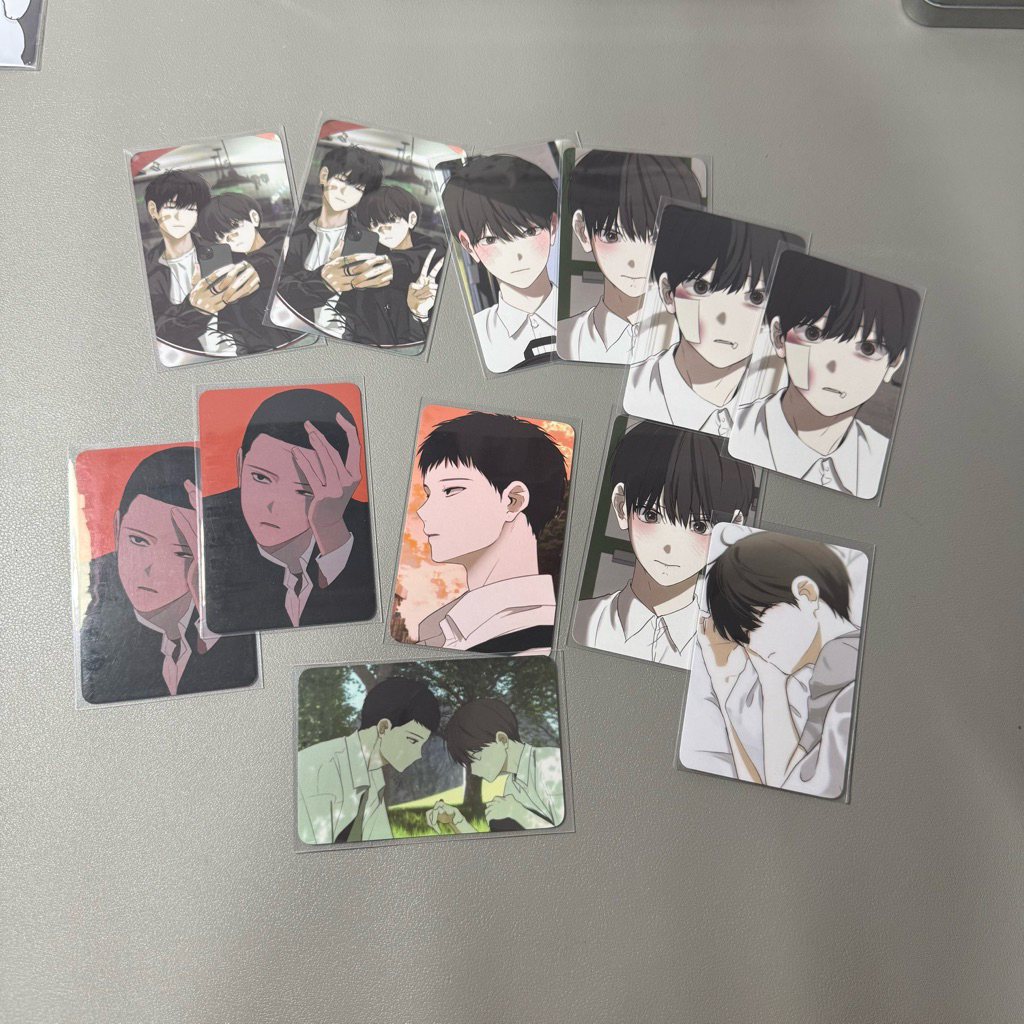 Card pack Bad friend bl manhwa