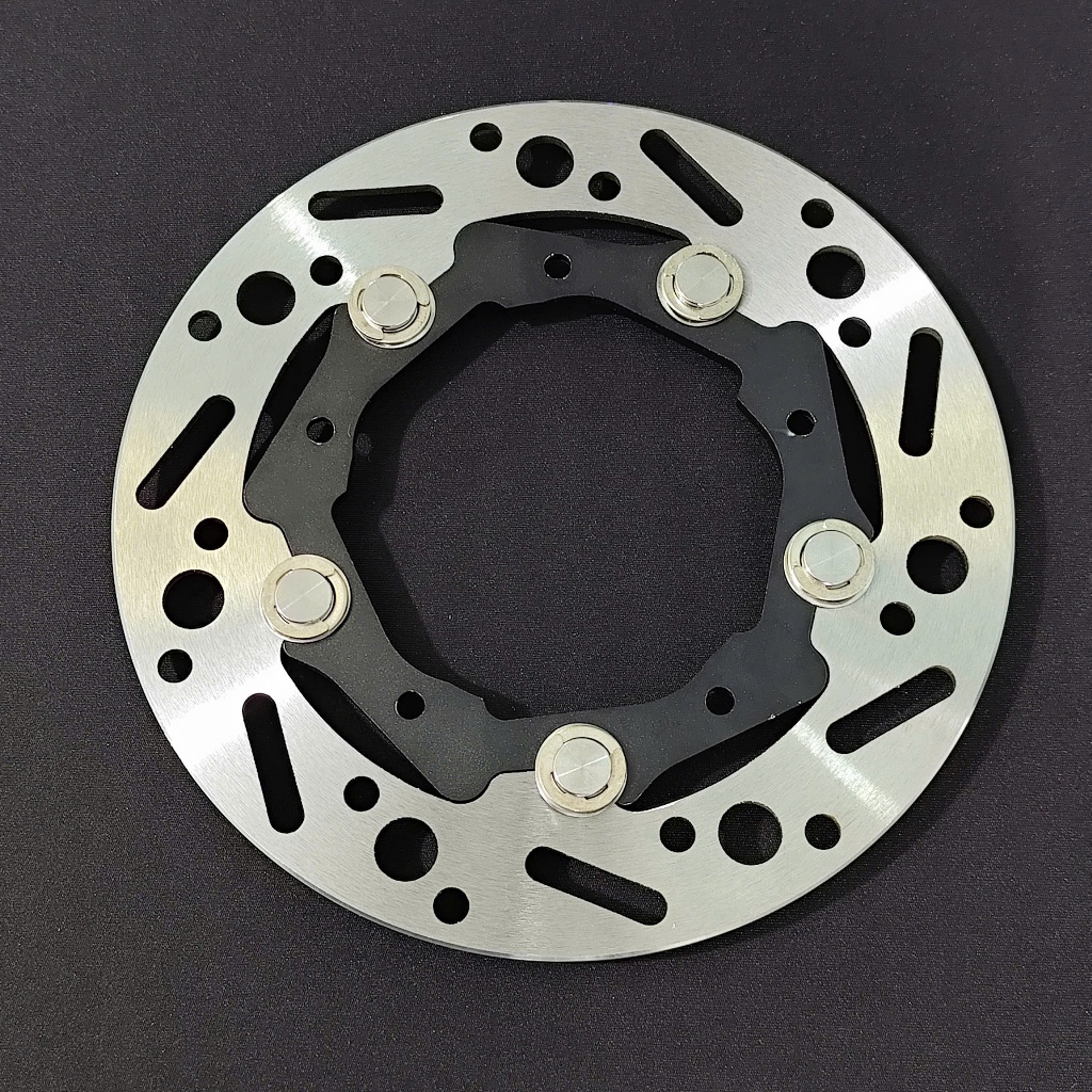 Đĩa trước AB ( 13 - 26 ) size 220 mm ------- chỉ lắp được mâm zin 5 LỖ của AB ------ MÀU ĐEN