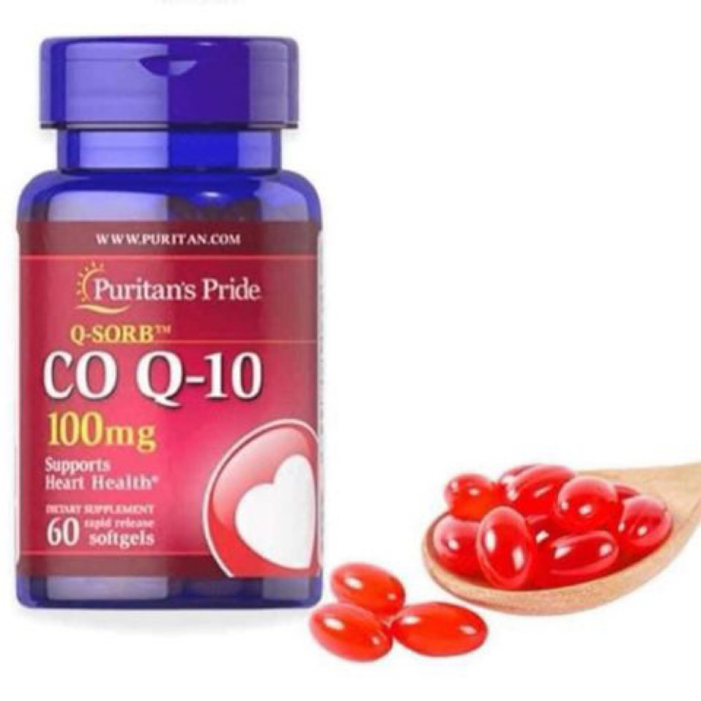 Viên uống bổ tim mạch CO Q10 của mỹ lọ 60 viên 100mg