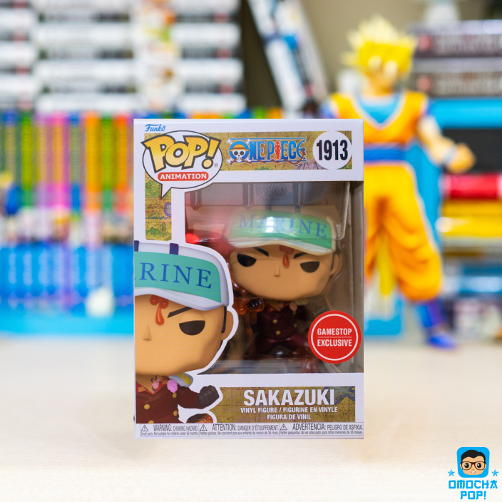 Mô Hình Chính Hãng Funko Pop One Piece - Akainu Sakazuki #1913 Tem Gamestop Exclusive