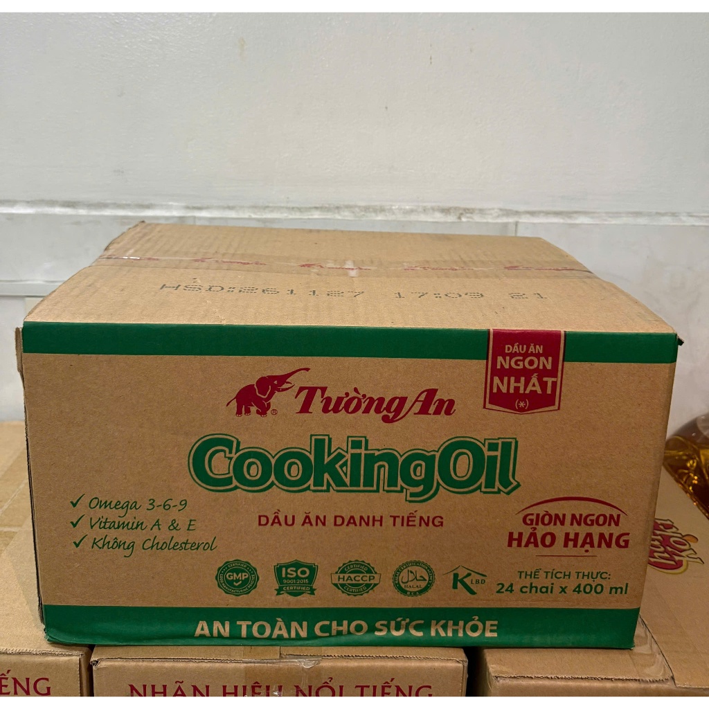 THÙNG DẦU ĂN TƯỜNG AN 400ML (24 CHAI)