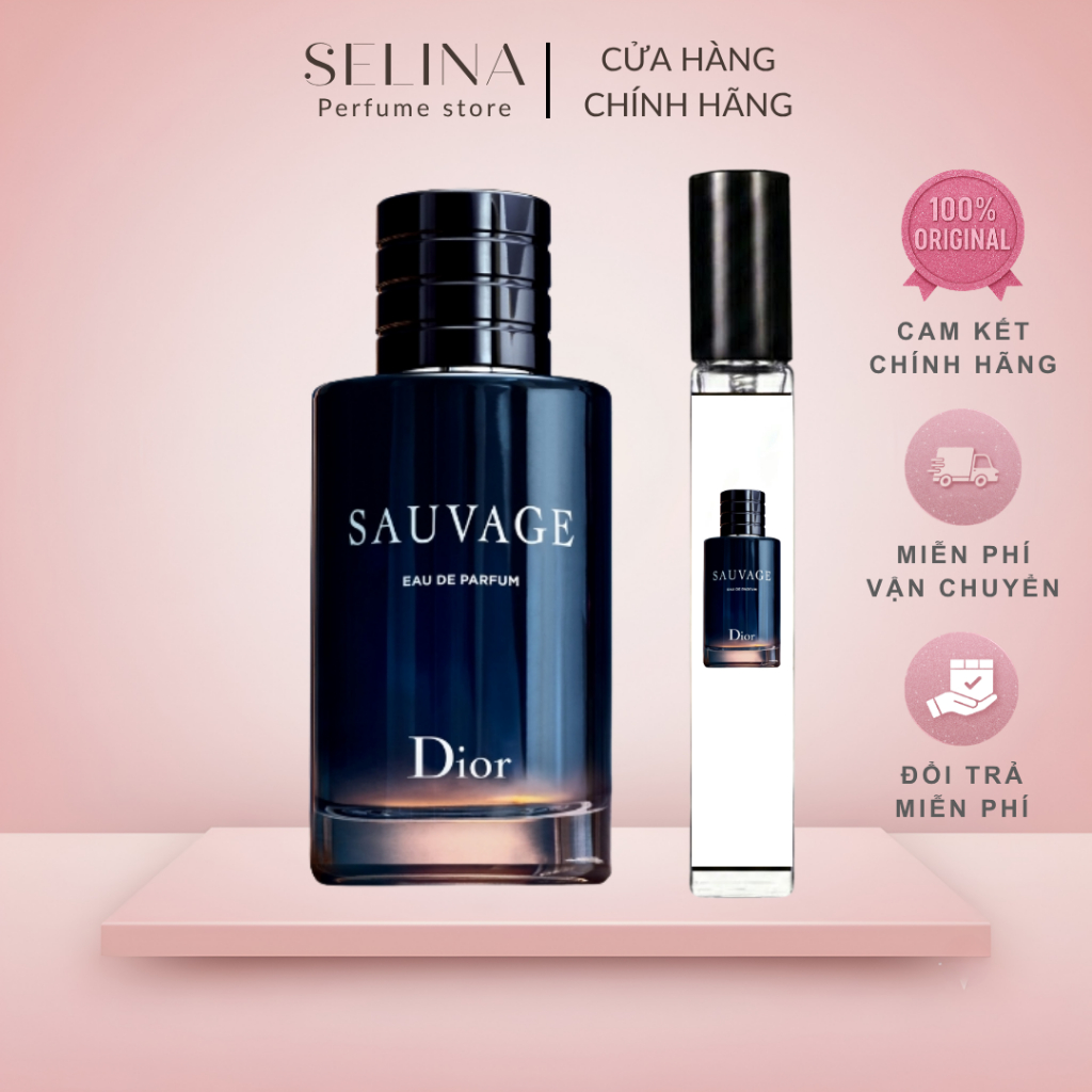[Chính hãng] Nước Hoa Nam Chiết 10ml Dior Sauvage EDP – Quyến Rũ, Sang Trọng & Đẳng Cấp