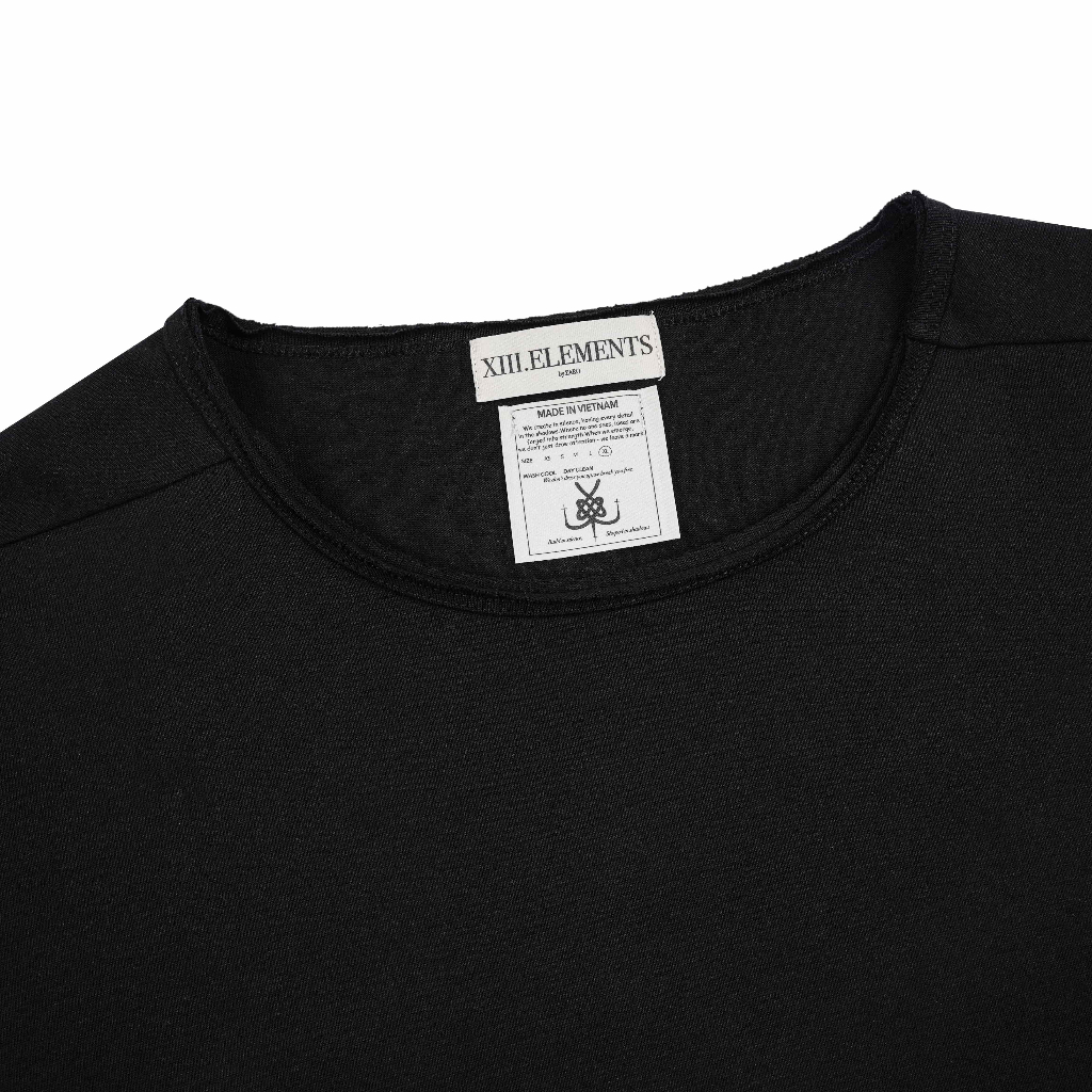 XIII ELEMENTS - Áo thun cổ tròn form fit ELEMENTS OVAL TEE